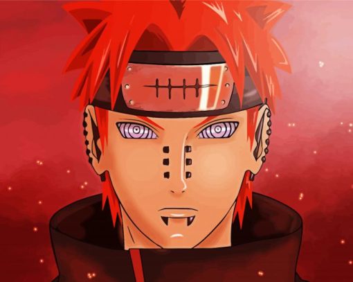 Aesthetic Yahiko Pain paint byb numbers