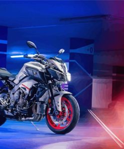 Yamaha MT 10 Motorcycle paint by numbers