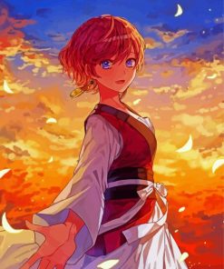 Princess Yona paint by numbers