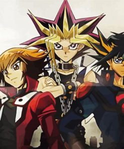 Yu Gi Oh Anime Manga paint by numbers