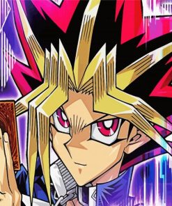 Yugi Mutou Manga paint by numbers