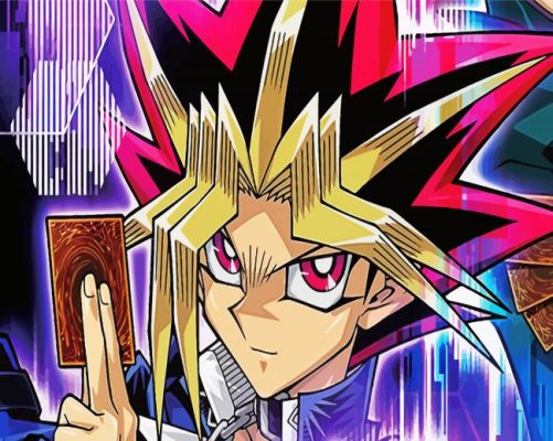 Yugi Mutou Manga paint by numbers