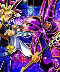 Yu Gi Oh Manga Anime paint by numbers