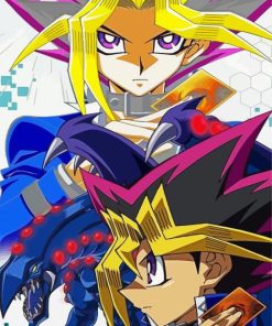 Yugi Muto Character paint by numbers