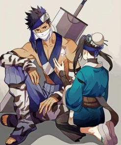 Zabuza Momochi And Haku paint by numbers