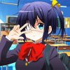 Cute Rikka Takanashi paint by numbers