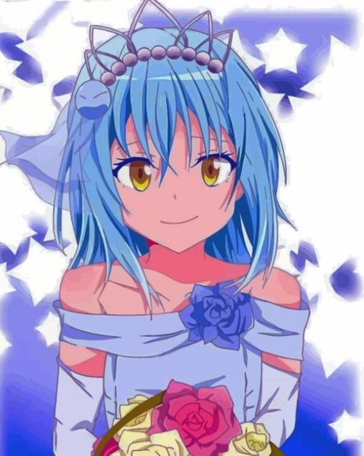 Rimuru Tempest Cute Character paint by numbers