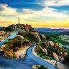 Mount Rubidoux Park Landscape paint by numbers