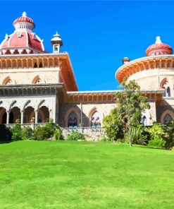 The Park And Palace Of Monserrate paint by numbers