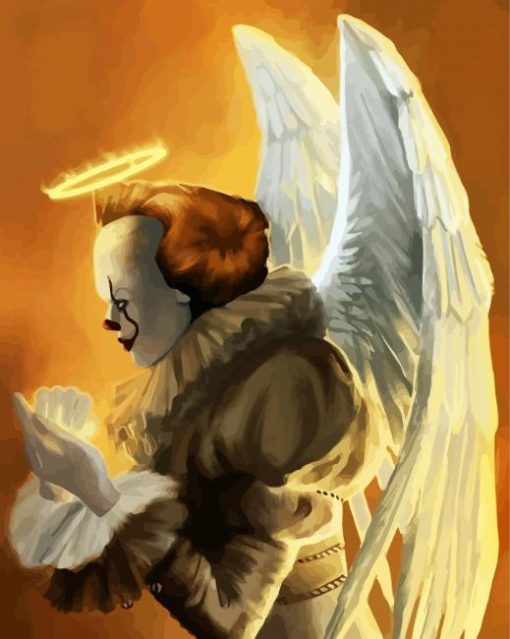 Angel Pennywise paint by numbers