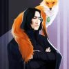 Professor Severus Snape paint by numbers