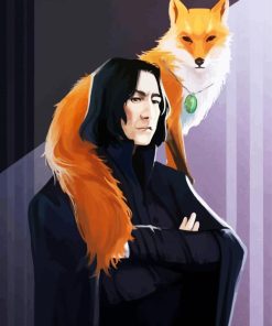 Professor Severus Snape paint by numbers