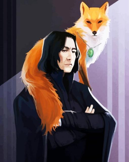 Professor Severus Snape paint by numbers