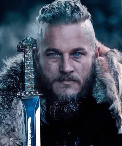 Ragnar Lothbrok Character paint by numbers