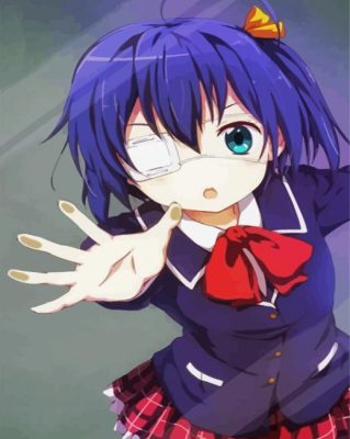 Rikka Takanashi paint by numbers