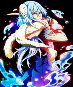 Adorable Rimuru Tempest paint by numbers