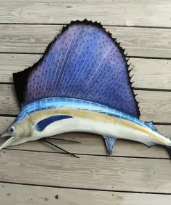 Beautiful Sailfish paint by numbers