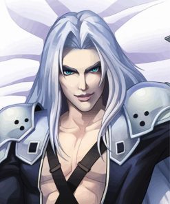 Sephiroth Character paint by numbers