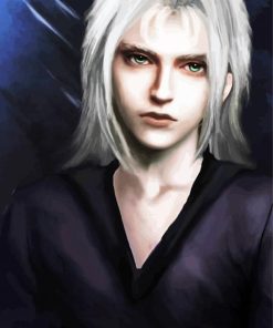 Sephiroth Character paint by numbers