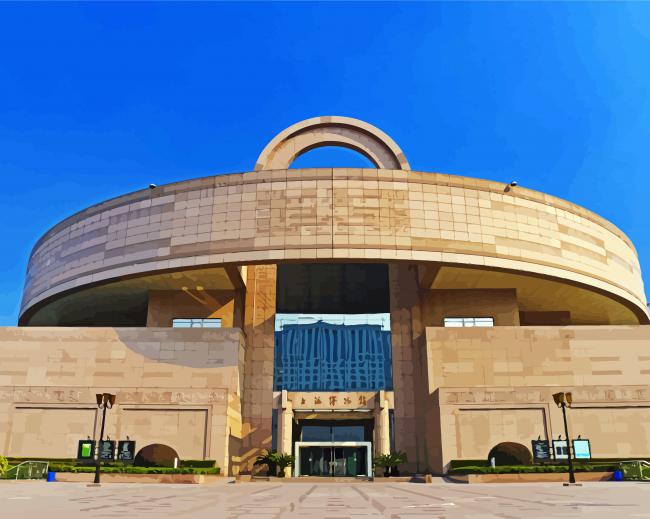 Shanghai Museum paint by numbers