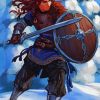 Shieldmaiden Art paint by numbers