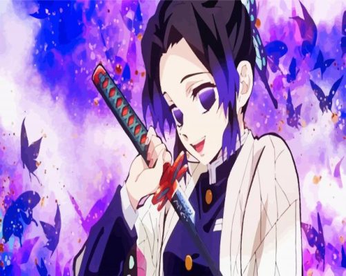 Shinobu Kochō paint by numbers