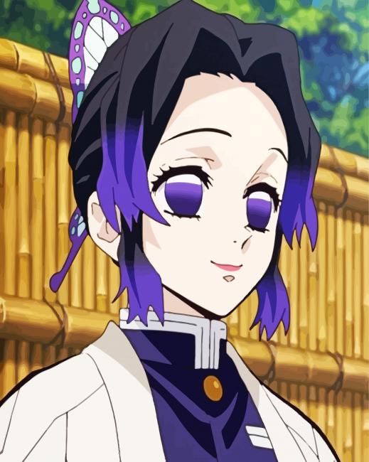 Shinobu Kochō Character paint by numbers