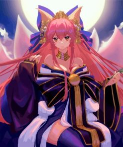 Pretty Tamamo No Mae paint by numbers