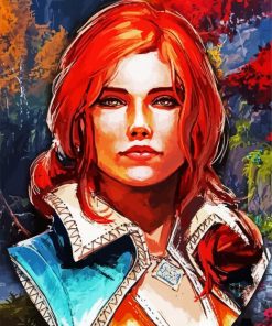 Triss Merigold Art paint by numbers