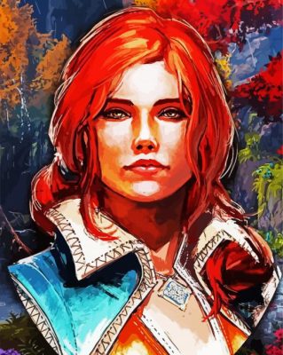 Triss Merigold Art paint by numbers