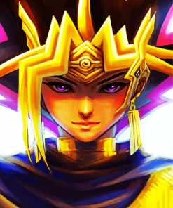 Yugi Muto Manga Character paint by numbers