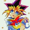 Aesthetic Yugi Muto paint by numbers