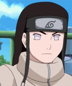 Neji Hyuga Character paint by numbers