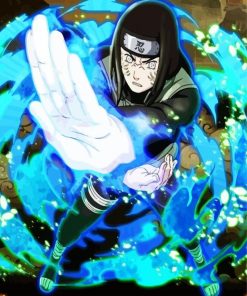 Powerful Neji Hyuga paint by numbers