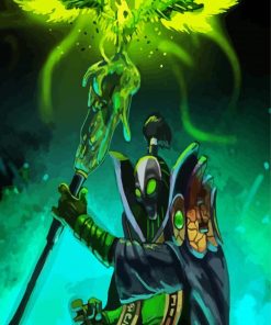 Rubick Character paint by numbers