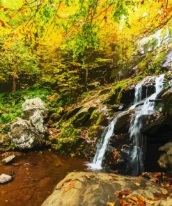 Shenandoah National Park Landscape paint by numbers