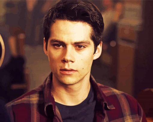 Stiles Stilinski Character paint by numbers