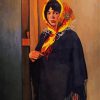 Woman Wearing Headscarf paint by numbers
