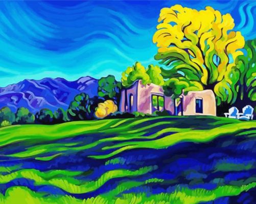 Nature Landscape Art paint by numbers
