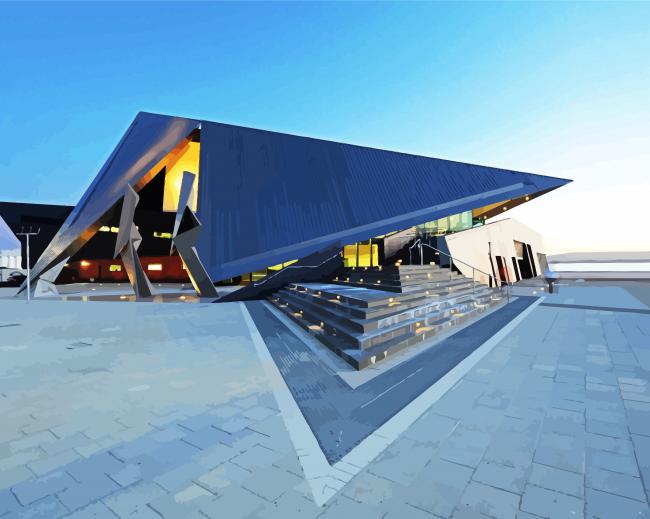 Albany Entertainment Centre paint by numbers