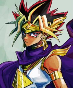 Yugi Muto Japanese Anime paint by numbers