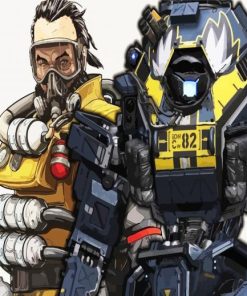 Apex Legends Titanfall paint by numbers