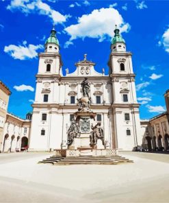 Salzburg Cathedral paint by numbers