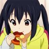 Azusa Nakano Eating paint by numbers