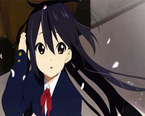 Azusa Nakano Character paint by numbers