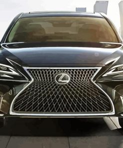 Black Lexus Car paint by numbers