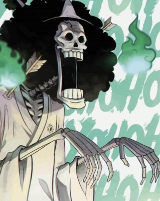 Brook Skeleton paint by numbers