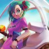 Bulma Anime Girl paint by Numbers