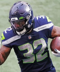 Chris Carson paint by numbers