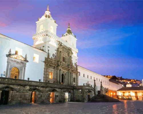 Iglesia De San Francisco paint by numbers